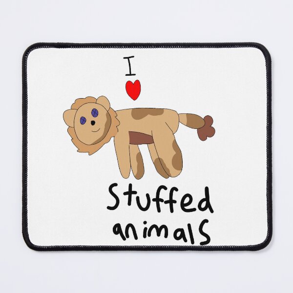 Item preview, I love stuffed animals designed and sold by Firefly Kitty.
