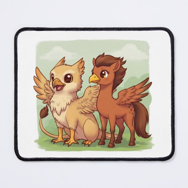Item preview, Griffin and Hippogriff designed and sold by AIfolklore.
