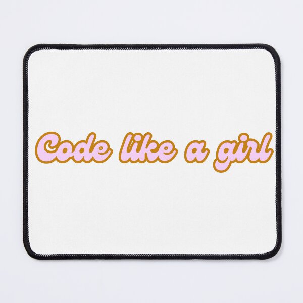 Item preview, Code like a girl designed and sold by Aesthetically yours.