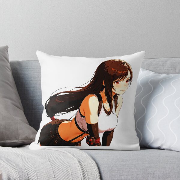 Item preview, Fighter Waifu Twilight Town Sticker designed and sold by LivensStickers.
