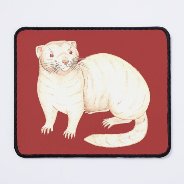 Item preview, Albino Ferret designed and sold by WolfySilver.