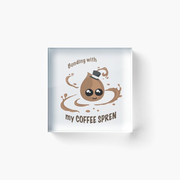 Item preview, Bonding with my COFFE SPREN (with milk) designed and sold by druna.thecrafthopper.