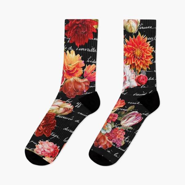 Item preview, French Coral on Black designed and sold by Peggy Stanley.