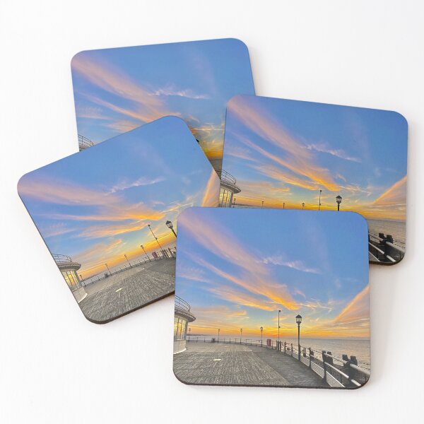 Item preview, Sunrise on an Art Deco English pier designed and sold by Foundry88.