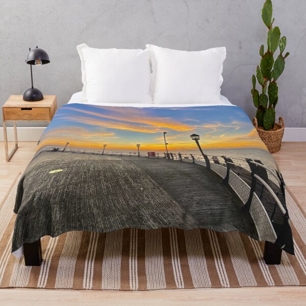 Item preview, Sunrise on an Art Deco English pier designed and sold by Foundry88.