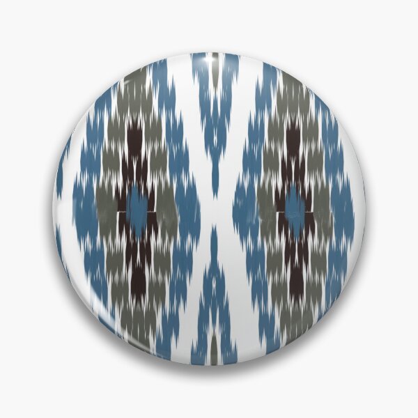 Item preview, Elegant Thai Ikat Diamond Pattern – Traditional Textile Design designed and sold by Mondee Shop.
