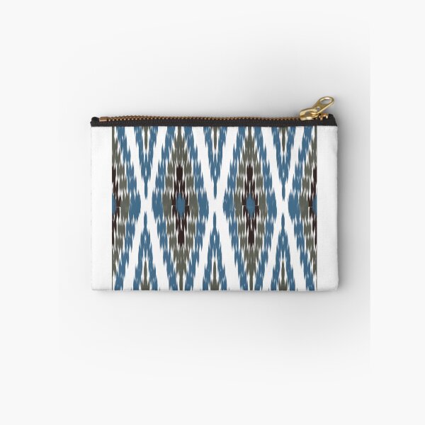 Item preview, Elegant Thai Ikat Diamond Pattern – Traditional Textile Design designed and sold by Mondee Shop.