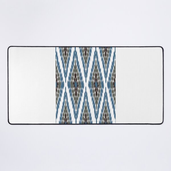 Item preview, Elegant Thai Ikat Diamond Pattern – Traditional Textile Design designed and sold by Mondee Shop.