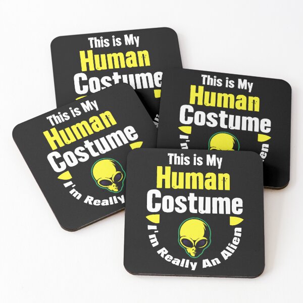 Item preview, This Is My Human Custome I'm Really An Alien designed and sold by Salamantito.