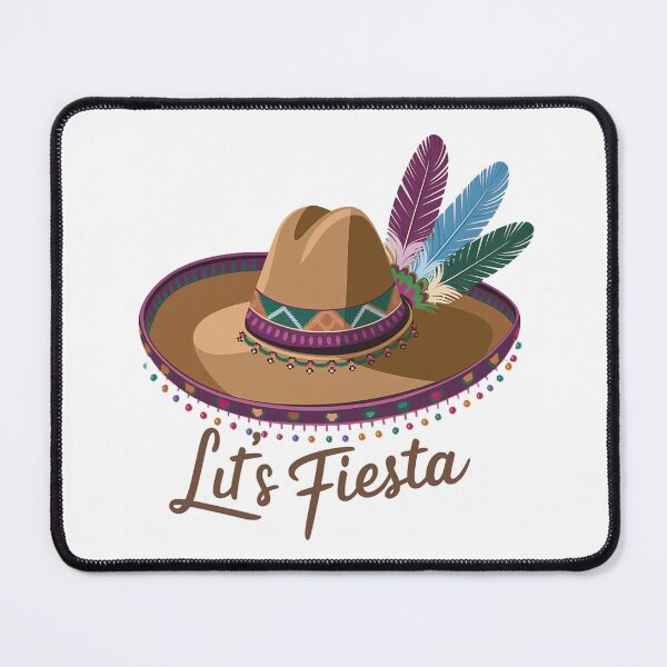 Item preview,  Mexican Hat – Fun & Festive Typography Design designed and sold by BasmaAtef.
