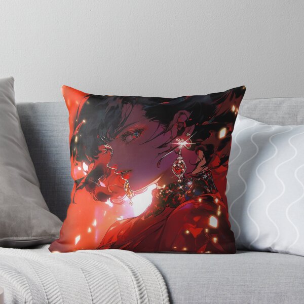 Item preview, Fantasy Ruby Noir Anime Girl designed and sold by bubblegoth.