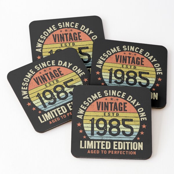 Item preview, 40th Birthday Awesome 40 Years Old Vintage 1985 designed and sold by eclecTEEq.