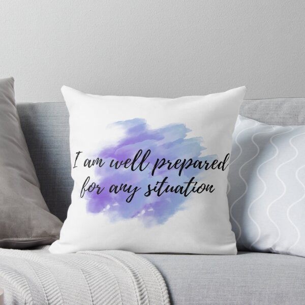 Aperçu de l'œuvre Je suis bien préparée à toute situation - Affirmations Positives - Pour Femmes [ 2025 - Collection ] créée et vendue par elmsstudios.