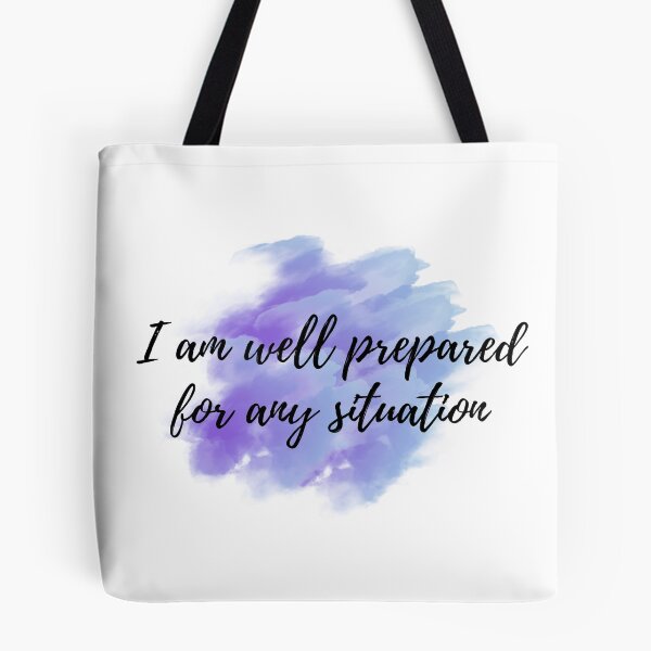 Item preview, I am well prepared for any situation - Positive Affirmations - For Women [ 2025 - Collection ] designed and sold by elmsstudios.