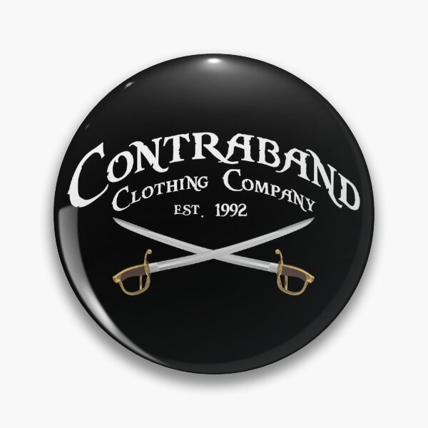 Item preview, CONTRABAND - Crossed Swords Logo 1 designed and sold by Contraband Clothing Company.