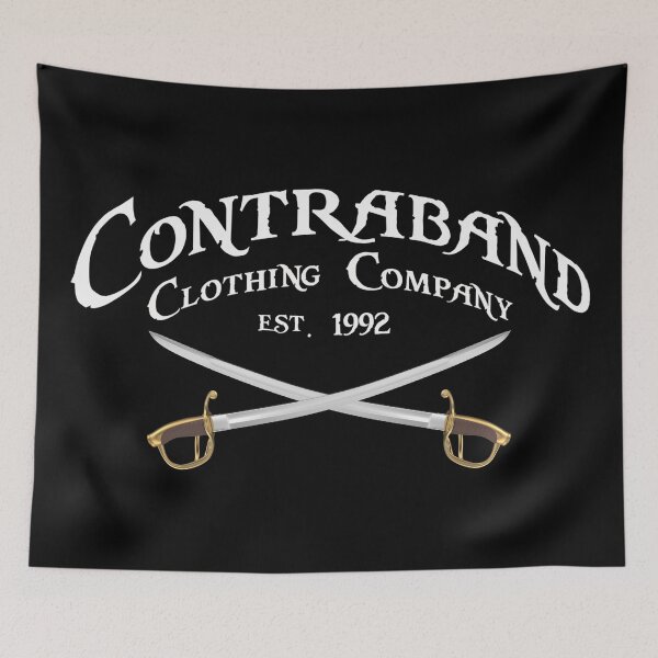 Item preview, CONTRABAND - Crossed Swords Logo 1 designed and sold by Contraband Clothing Company.