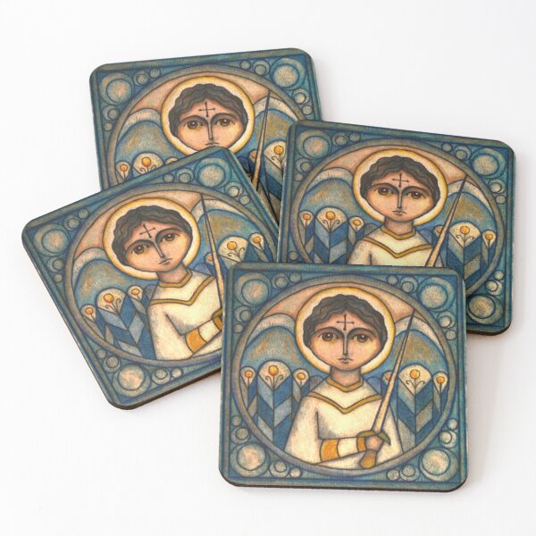 Item preview, Folk Art Angel designed and sold by ecce-art.
