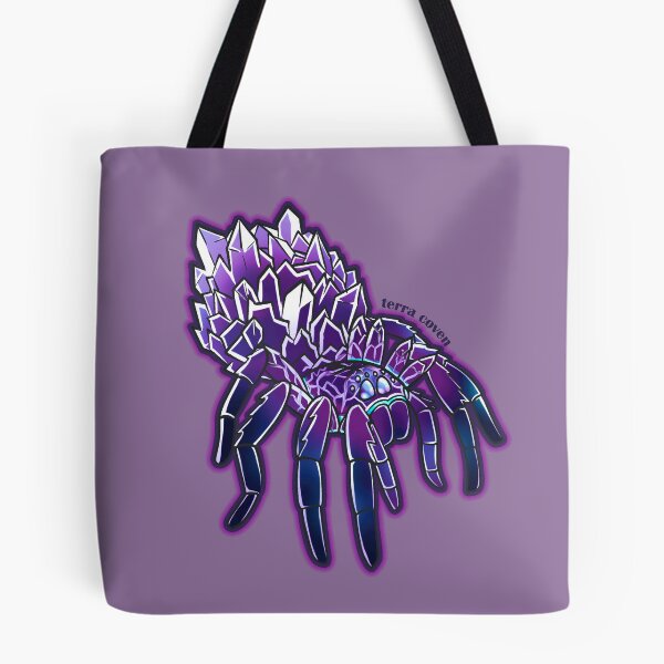 Item preview, DARK NATURE AMETHYST CRYSTAL TARANTULA PAMPHOBETEUS SP MACHALA designed and sold by terra-coven.