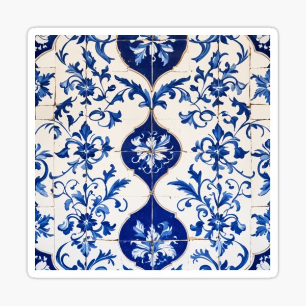 Vista previa del artículo con la obra «Azulejos Portugal, Azulejo Lisboa, bella artesanía», diseñado y vendido por fabelhaft24.