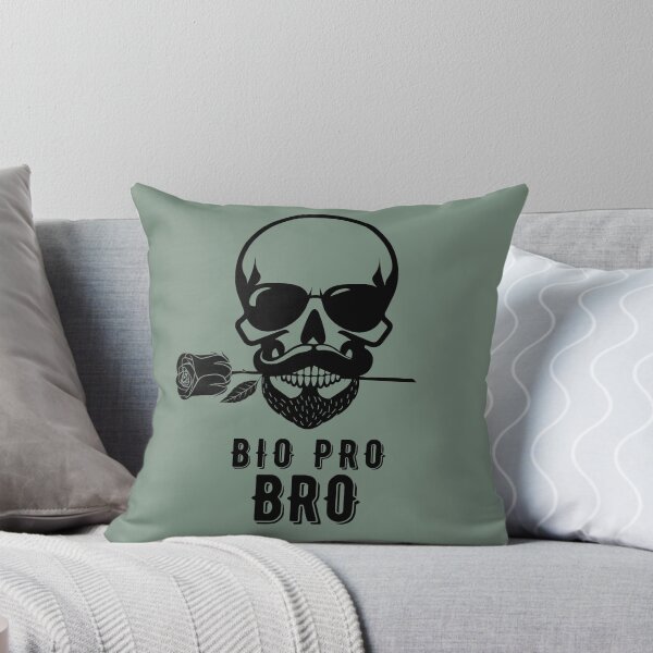 Item preview, Bio Pro Bro – Hipster Skull Design designed and sold by katyako.