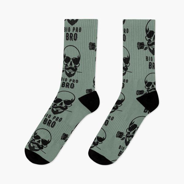 Item preview, Bio Pro Bro – Hipster Skull Design designed and sold by katyako.