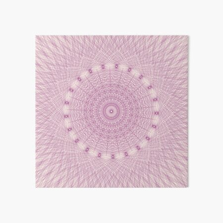 Abstract Mandala 4 Art Board Print