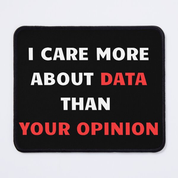 Item preview, I care more about data than your opinion designed and sold by PWT-SHIRTS.