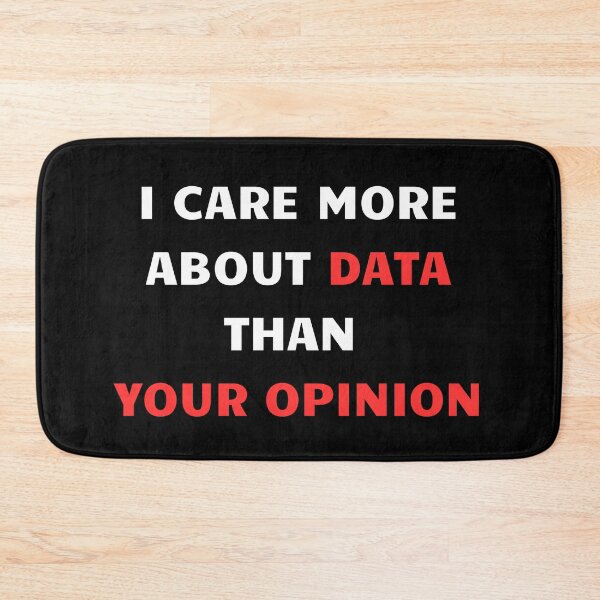 Item preview, I care more about data than your opinion designed and sold by PWT-SHIRTS.