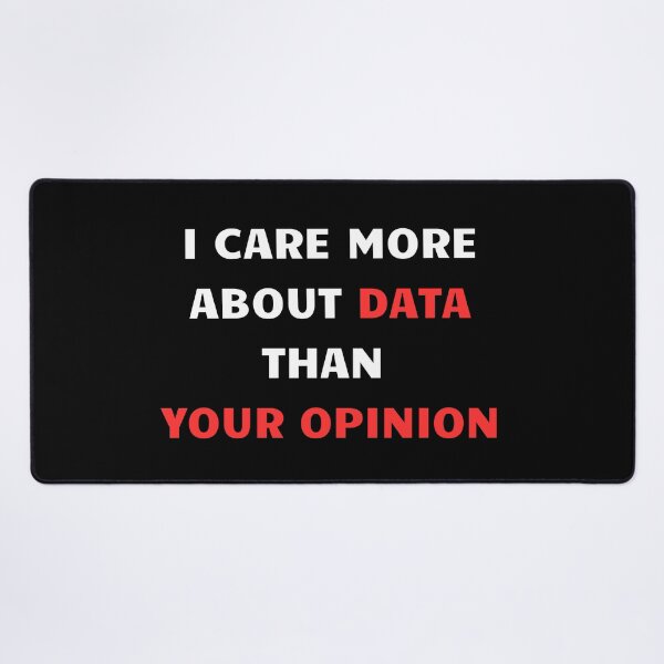 Item preview, I care more about data than your opinion designed and sold by PWT-SHIRTS.