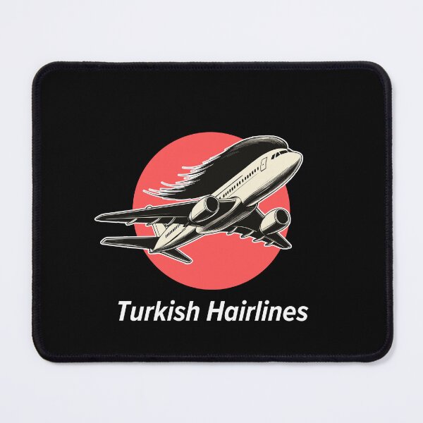 Item preview, Turkish Hairlines | Funny Hair Transplant Design | Aviation & Humor Graphic Tee | Unique Gift for Travelers designed and sold by Loffartdesign.