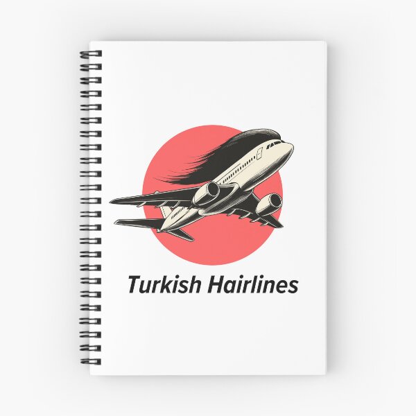 Item preview, Turkish Hairlines T-Shirt | Funny Hair Transplant Design | Aviation & Humor Graphic Tee | Unique Gift for Travelers designed and sold by Loffartdesign.