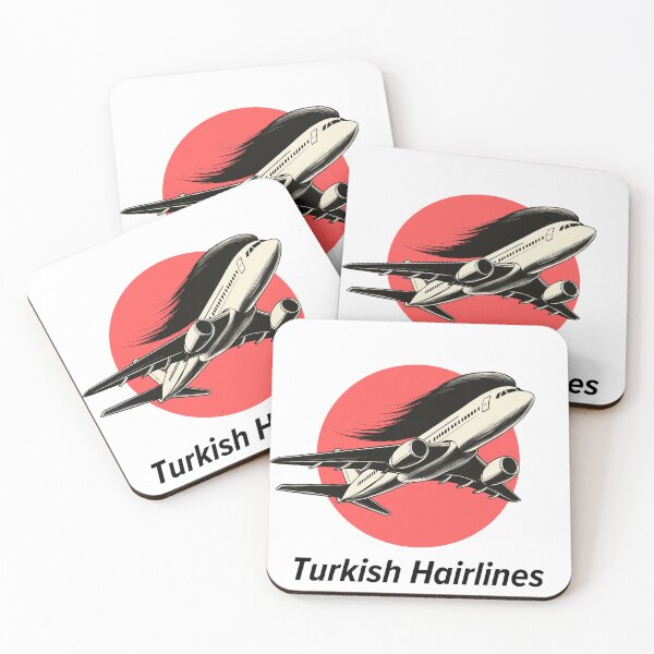 Item preview, Turkish Hairlines T-Shirt | Funny Hair Transplant Design | Aviation & Humor Graphic Tee | Unique Gift for Travelers designed and sold by Loffartdesign.