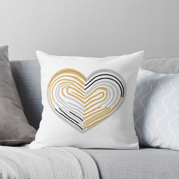 Artikelvorschau, Silver and Gold Fingerprint Heart entworfen und verkauft von VacationShop.