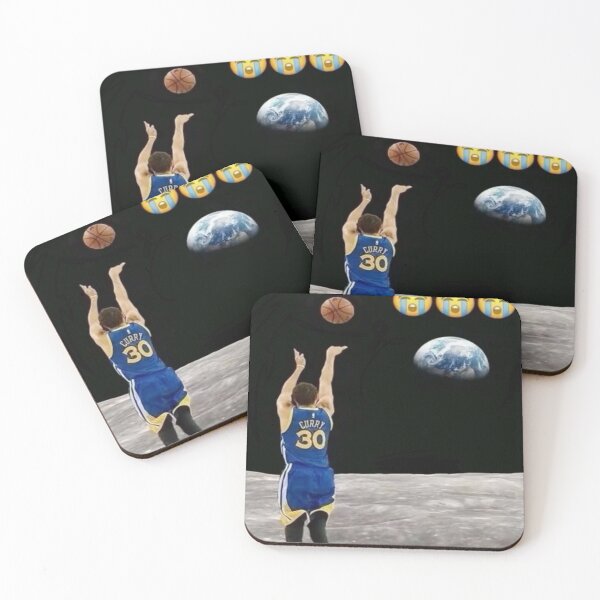 Item preview, Steph Curry shooting from moon meme  designed and sold by adrian122623.