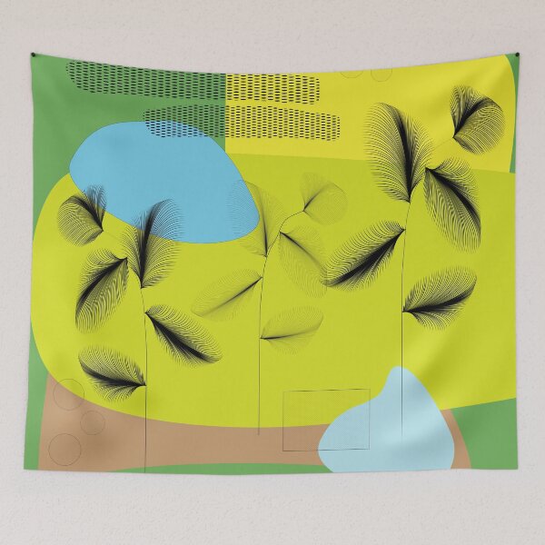 Item preview, "The Magic of Abstract Tender Plants - Inspire Your World!" designed and sold by NB-Artmagic.