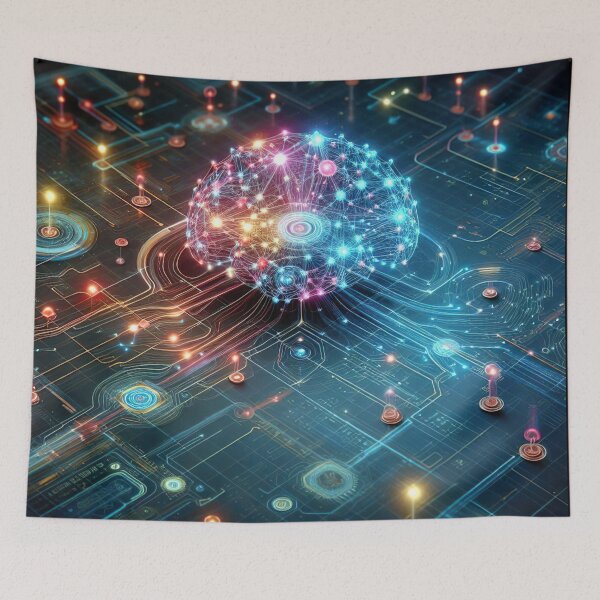 Item preview, neural network designed and sold by nature. electrified..