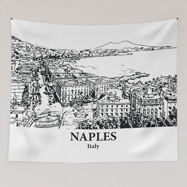 Item preview, Naples - Italy designed and sold by Lakeric Cityscapes.