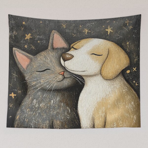 Item preview, Cat and Dog For Ever designed and sold by anettfaye.