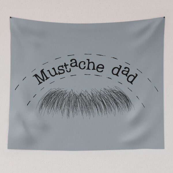 Item preview, Mustache Dad   designed and sold by parazitgoodz.