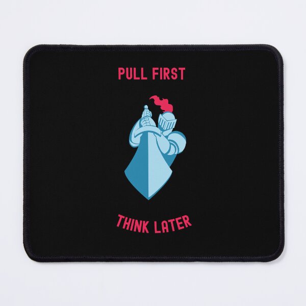 Item preview, Pull First Think Later Funny T-Shirt designed and sold by EvocatiVerse.