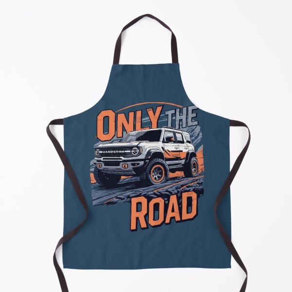 Item preview, "Only the Road", an SUV speeding down a road in the middle of the mountains. designed and sold by Valend.