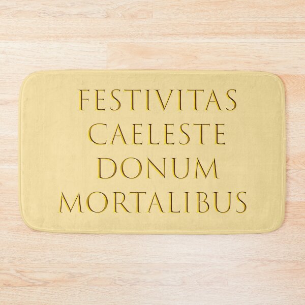 Item preview, Festivity – A Divine Gift to Mortals | Latin Quote Design designed and sold by Wisdom Wear.