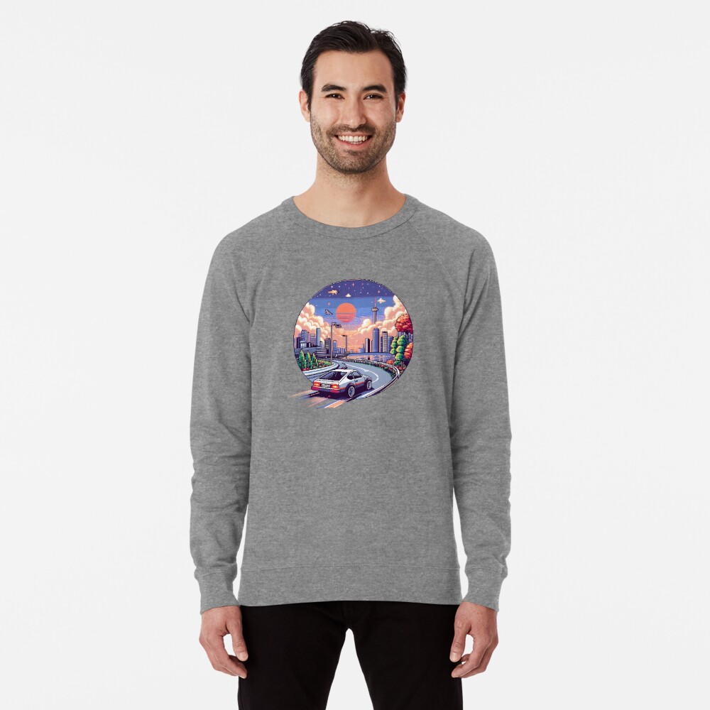 Item preview, Lightweight Sweatshirt designed and sold by The-T-In-Retro.