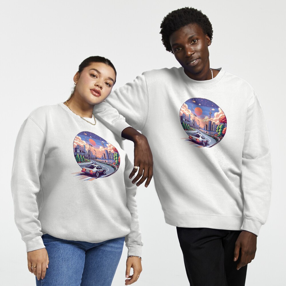 Item preview, Pullover Sweatshirt designed and sold by The-T-In-Retro.