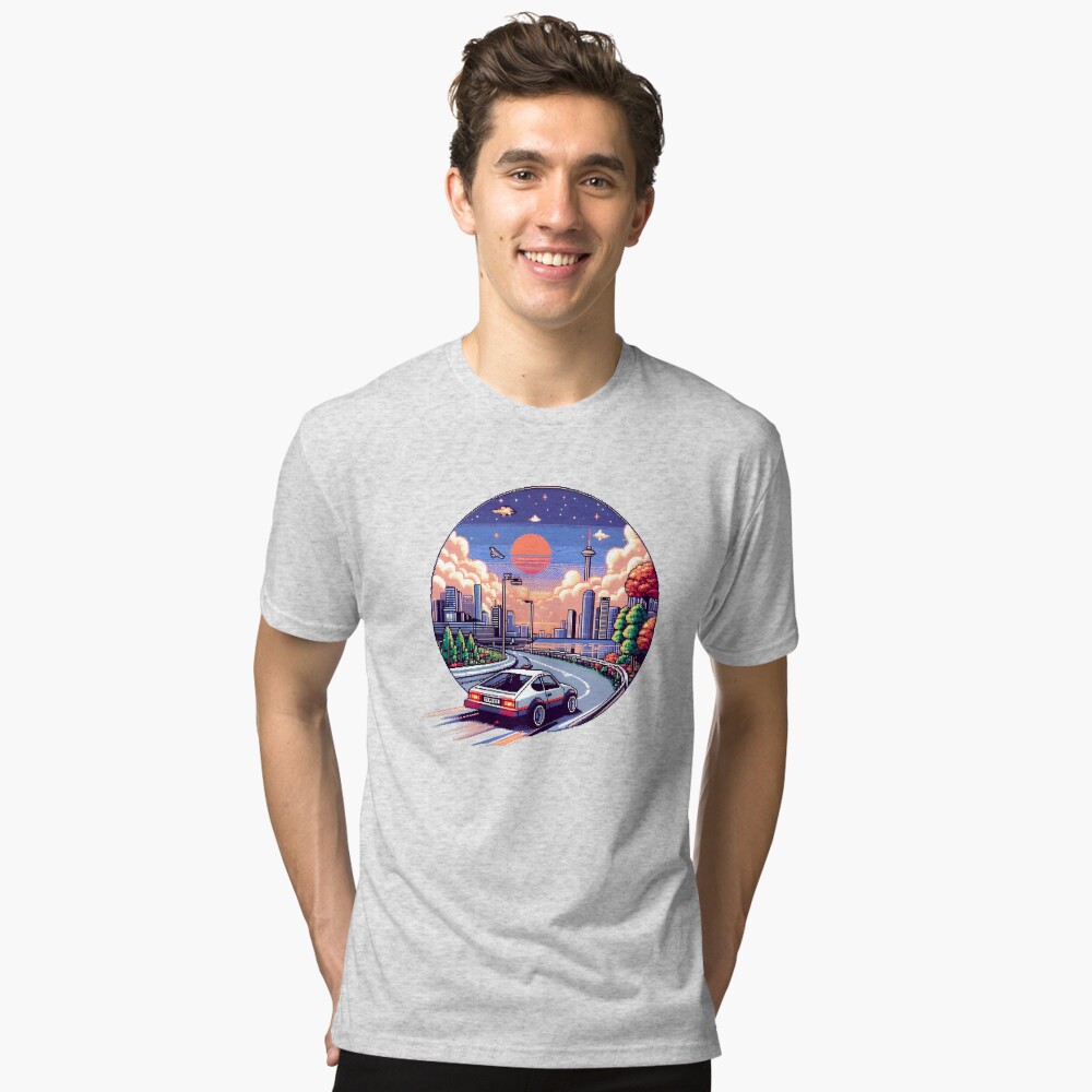 Item preview, Tri-blend T-Shirt designed and sold by The-T-In-Retro.