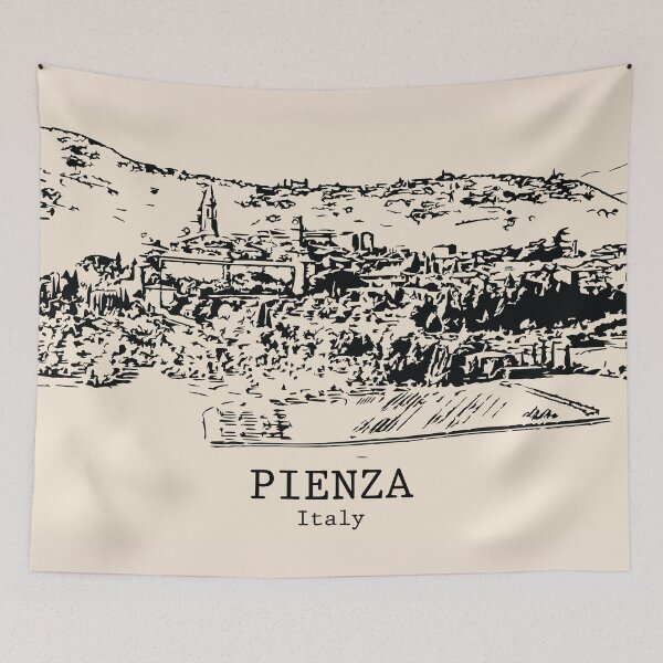 Item preview, Pienza - Italy designed and sold by Lakeric Cityscapes.