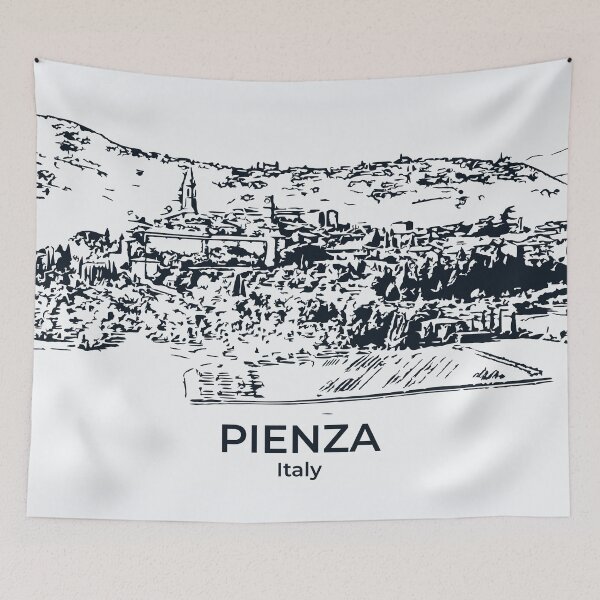 Item preview, Pienza - Italy designed and sold by Lakeric Cityscapes.