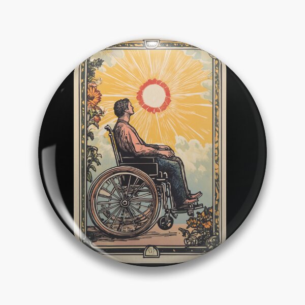 Item preview, Wheel chair tarot designed and sold by MendaciousMina.