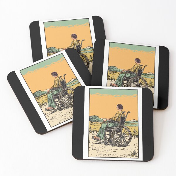 Item preview, Wheel chair tarot card designed and sold by MendaciousMina.