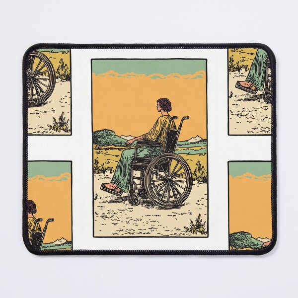 Item preview, Wheel chair tarot card designed and sold by MendaciousMina.